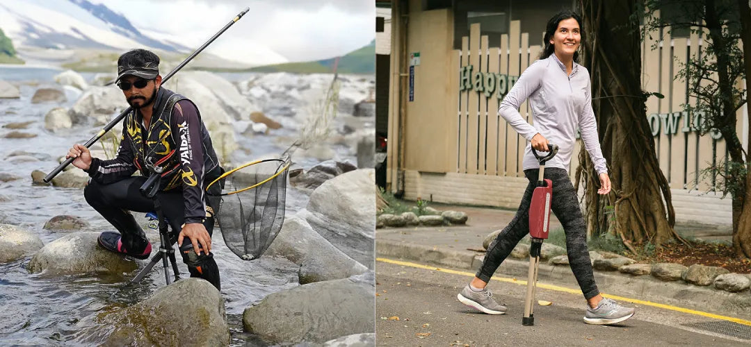 How to Use Ta-da Chairs on Hiking - Lightweight Seat Cane